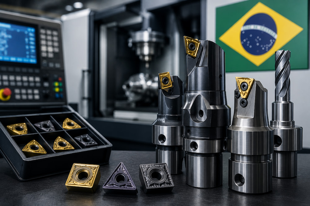 Ferramentaria brasileira aposta em insertos de metal duro revestido
